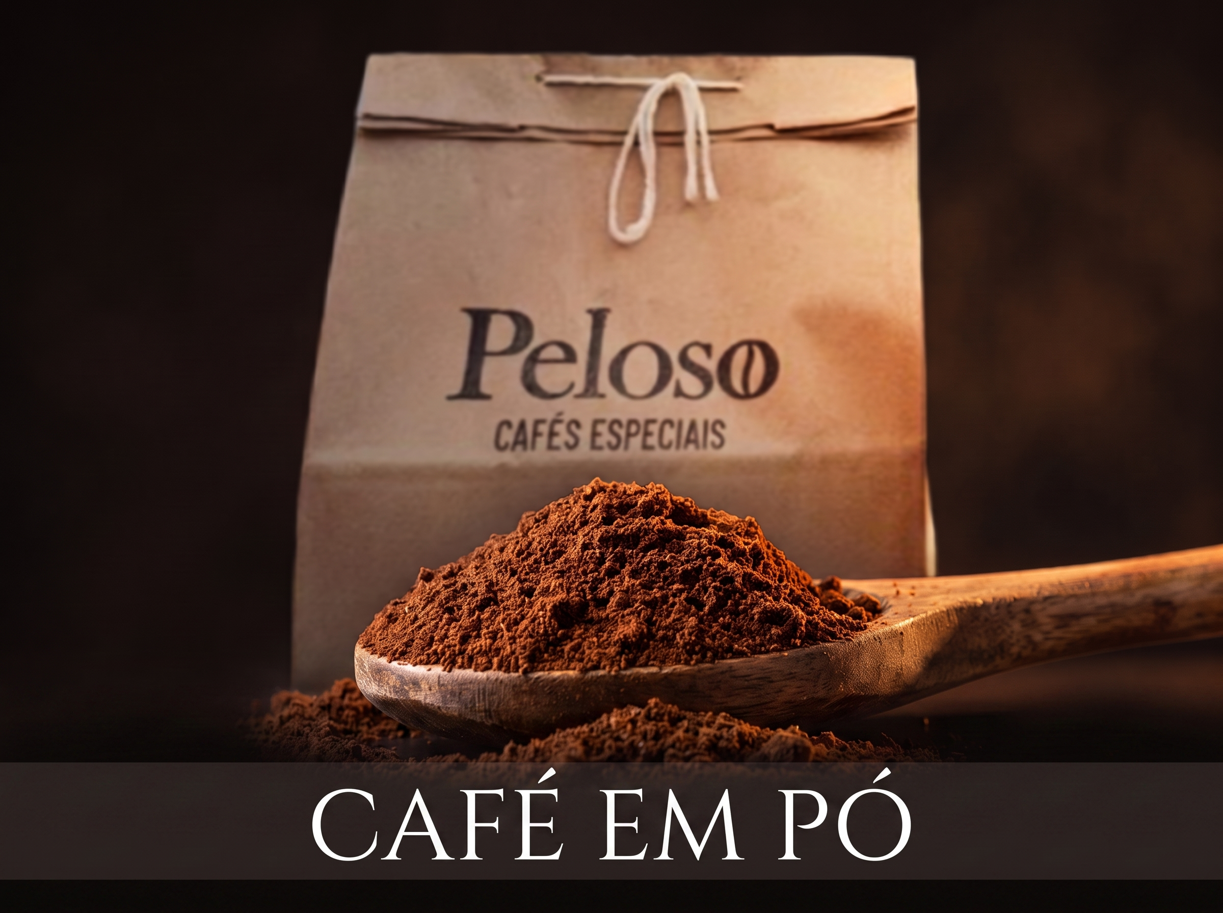 Café em pó - Peloso Cafés Especiais